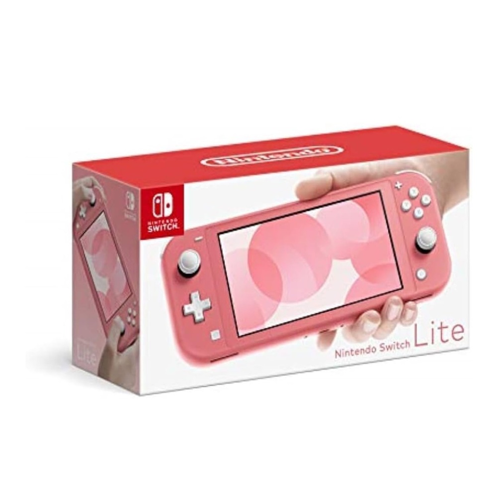 Nintendo Switch Lite with Animal Crossing game card